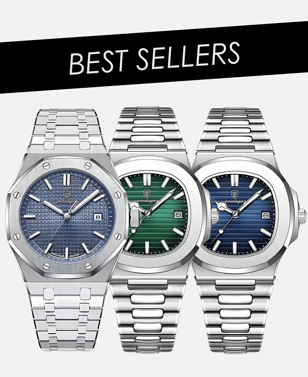Iconic Best Sellers - Oak + Nautilus Emerald & Ocean - LUNARO