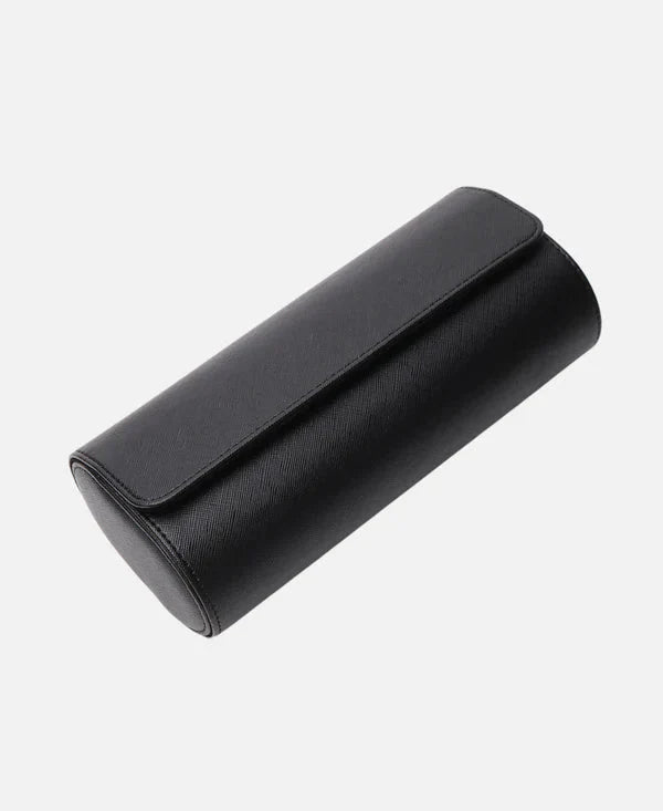 Leather Three Watch Roll - LUNARO